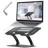 Adjustable Laptop Stand, Ergonomic Computer Stand for Desk,  Portable Laptops Stand Riser for 10-16" Laptops, Aluminum Holder Compatible with Macbook, Dell, Lenovo, HP