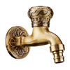1/2 Inch Copper Washing Machine Faucet Mop Pool Sink Tap Wall Mounted Single Handle Garden Bathroom Basin Faucet
