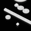 34 Kinds Plastic DIY Gear Set Rack Pulley Belt Reduction Worm Single Double Gears Kit