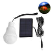 3W Portable Rechargeable Solar Powered 12 LED Bulb Light Outdoor Camping Yard Emergency Lamp