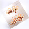 170Pcs Copper Battery Wire Lugs 12 Sizes Battery Cable Ends Eyelets Tubular Ring Terminal Connectors for Solar Panels Power Distribution Boxes Ships