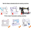 11 Pcs Sewing Machine Presser Feet Set，Multifunction Presser Foot Parts Accessories for Brother, Babylock, Singer, Janome, Kenmore (11-Pack)