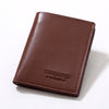 Large Capacity Men Pu Leather Short Wallet Credit Card Holder