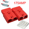 175 AMP Battery Connector Jump Start Slave Assist Pair RED