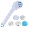 5 in 1 Electric Bath Spin Massage Shower SPA Brush Cleaning Scrubber Handheld