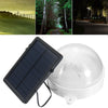 Solar Powered Waterproof 5 LED Outdoor Wall Light Lamp With Remote Controller
