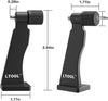 Binocular Tripod Adapter,Standard 1/4" New Binocular Rest Compatible with All Tripods Black