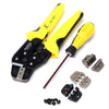 Professional Wire Crimper Pliers Ratcheting Terminal Crimping Tool Kit