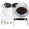 2 inch 52mm 12V Red Led Digital Display Voltage Volt Meterr Volts Gauge W/ Fitting Kit