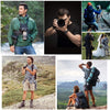 Dual Camera Harness, Sevenoak SK-MSP01 Multi Carrying Chest Vest System with Side Holster for Canon 6D 600D 5D2 5D3 Nikon D90 Sony A7S A7R A7S2 Panasonic Olympus DSLR Cameras Climbing Wedding Travel