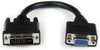 StarTech.com DVI-I to VGA Cable Adapter - Black - F / M - DVI I to VGA Adapter for Your VGA Monitor or Display (DVIVGAFMBK)