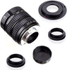 35mm f/1.7 CCTV cine Lens for Sony NEX E-Mount Camera & Adapter Bundle for Sony NEX7 NEX-F3 a6000 a5000 a3500