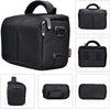 Waterproof Anti-shock Camera Case Bag Compatible for Canon Powershot SX540 SX530 SX60 SX420 HS M5,Nikon Coolpix L340 B500 B700 L330 L840 P610,Panasonic LUMIX FZ80 GX85,Sony a6000 Digital Camera