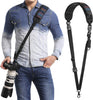 Camera Neck Strap with Quick Release and Safety Tether, Adjustable Camera Shoulder Sling Strap for Nikon Canon Sony Olympus DSLR Camera - Retro