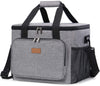 Large Lunch Bag 24-Can (15L) Insulated Lunch Box Soft Cooler Cooling Tote for Adult Men Women