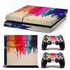 Vinyl Decal Skin Sticker Set For PS4 For Sony For Play Station 4 Console 2 Controller
