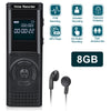 Digital Voice Recorder - 8/32GB Memory, Pocket Size, HD Audio Dictaphone with Playback, Noise Reduction, Voice Activation, MP3, Rechargeable Battery for Meetings / Lectures / Interviews / Classes