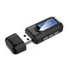 2 in 1 USB Portable Wireless Bluetooth Audio Adapter with LCD Display for Car, TV, PC, Headphones, Home Stereo