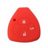 3 Buttons Silicone Fob Skin Car Key Cover Jacket For Toyota Scion Tc