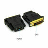 DVI to HDMI Adapter Computer Dvi Male 24 + 1 to Hdmi Female 1080P HD Cable Converter