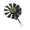 PLD09210S12HH VGA Fan Graphics Card Cooling Fan Replacement for STRIX GTX 1080/980Ti/1060/1070 GPU Cooler Fan