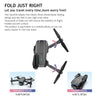E99 Pro Foldable Drones for Adults, Quadcopter 4K Adults Drone with HD Dual Camera, Wifi FPV Function, Children'S Day Gift for Kids