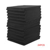 24PCS 300x300x50mm Soundproofing Foam Studio Acoustic Foam Soundproof Absorption Treatment Panel Tile Polyurethane Foam