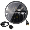 7 inch H4 H13 30W 6000K 8000LM HID Hi/Lo Beam LED Headlight Lamp For Harley Jeep