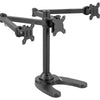 Triple Monitor Desk Stand Mount Freestanding Adjustable 3 Screens up to 32"