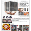 IWONGOU Cpu Cooler 2011 4PIN PWM 6 Heat Pipes Processor Cooler X99 for Intel Lga1700 AMD Hurricane Air Cooler Cpu Cooling Fan