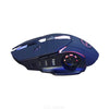 Office magnetic ring anti-jamming colorful mixed light 6-key chicken game mouse st02