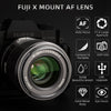 13Mm 23Mm 33Mm 56Mm F1.4 AF Fuji Lens Auto Focus Large Aperture APS-C Lens for Fujifilm X Mount X-T4 X-T20 X-T30 Camera