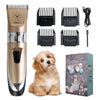 Professional Cat Dog Hair Trimmer Electric Pet Clippers Grooming Low Noise Kit USB Rechargeable