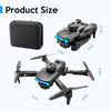 4K Drone for Adults, Dual Camera Drone with Storage Bag, 4-Way Dodging, 2.4Ghz Wifi HD Signal