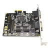 PCIE Serial Port Card PCIE to 4 Port 9 Pin RS232 Expansion Card Industrial Control 4 Ports Card