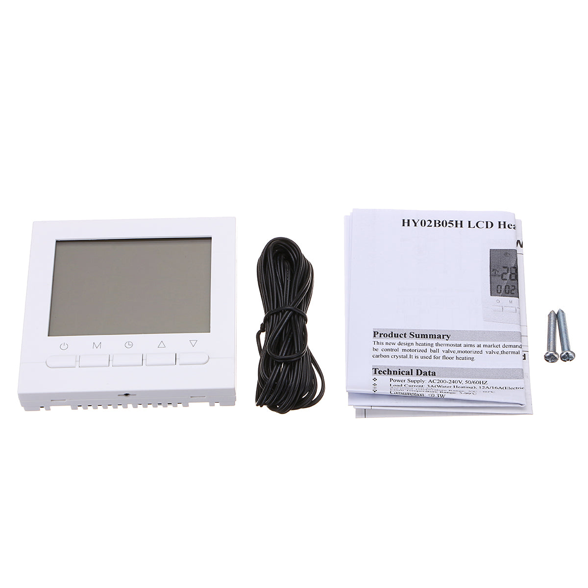 WIFI LCD Wireless Smart Programmable Thermostat Comes with App