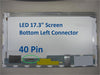 Samsung LTN173KT02-801 Bottom Left Connector Laptop LCD Screen Replacement 17.3" WXGA++ LED
