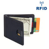 RFID Blocking Secure Wallet Money Clip for Men