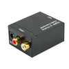 Optical Coaxial Digital to Analog Audio Converter Adapter RCA L/R 3.5Mm Output Port Digital Audio Adapter