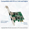 SD-PEX24066 Dual 2.5 Gigabit Ethernet Pci-E X1 Network Card - PCI Express X16 - 2 Ports - 2 - Twisted Pair