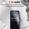 MP4 Player with Lecteur Mp3 Mp4 Music Player Portable Mp 4 Media Slim 2.4 Inch Touch Keys Fm Radio Video Hifi 16GB