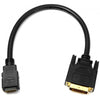 DVI 24+1 Male Ale to HDMI Female Adapter Converter Cable for PC Laptop HDTV 10Cm