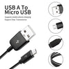 Micro USB B Data Cable, 1 in 4 Charging Cable USB 2.0 Micro Charging Data Cable, Multi USB Male to 4 Micro USB B Male Data Split Cord (White)