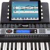54-Key Portable Electronic Keyboard with Interactive LCD Screen & Includes Piano Maestro Teaching App with 30 Songs