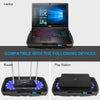 Gaming Laptop Stand Cooling Pad Notebook Cooler Holder with 4 Quiet Fan,Dual USB Port, 5 Speed Adjustable Compatible up to Ps4/Router, Blue LED