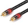 FSU RCA Coaxial Audio Cable Male to Male Signal Cord For Speaker Amplifier CD Player