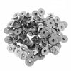 200Pcs Candle Wick Metal Sustainer Wick Tabs for Candle Making