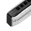EASTTOP T002 10 Holes Blues Harmonica Tone C Sliver Color for Beginner