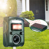 Solar Power Ultrasonic Animal Repeller Waterproof Lawn Garden LED Light Repellent Deterrent Outdoor
