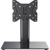 Swivel Universal TV Stand for 19-39 Inch Tvs/Monitor Height Adjustable with Tempered Glass Base